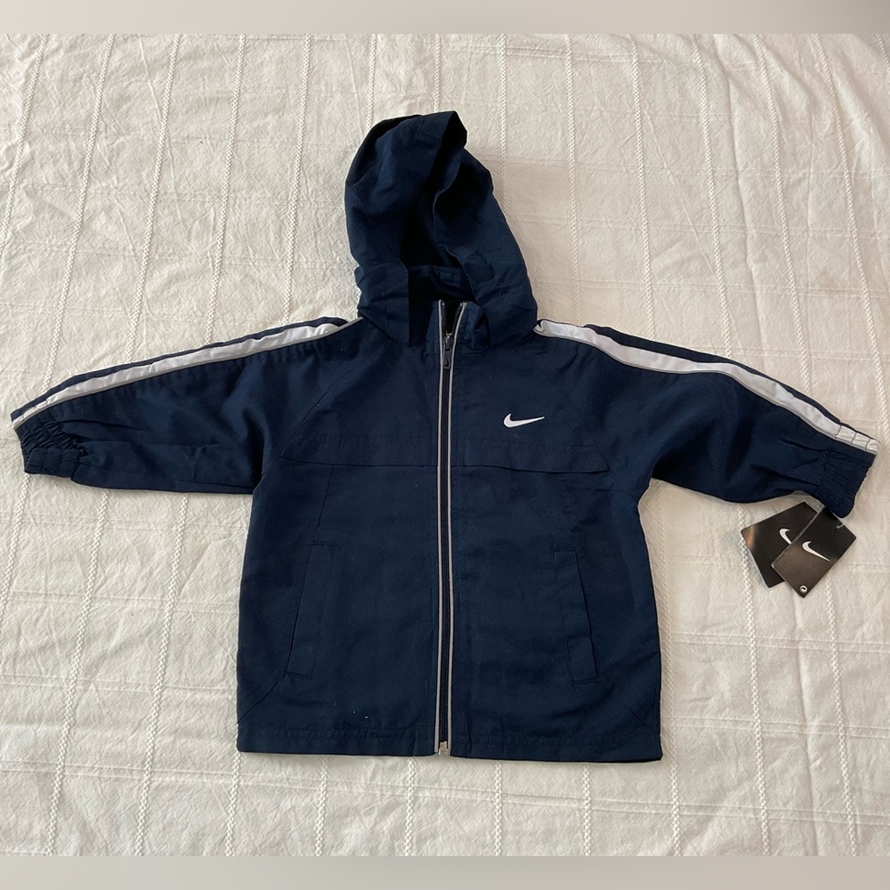 Nike Youth Boys Full Zip Hoodie Jacket Lightweight 2T $46